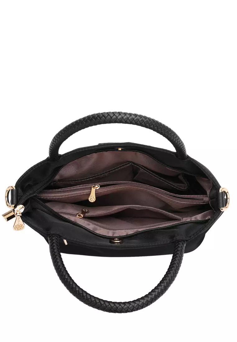 Women's Water Resistant Hand Bag / Top Handle / Sling Bag