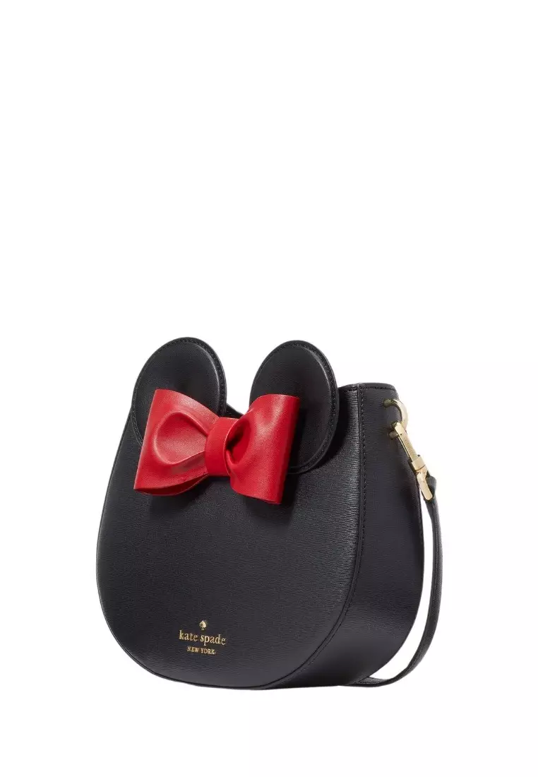 Disney X Kate Spade New York Minnie 3D Crossbody Black Multi