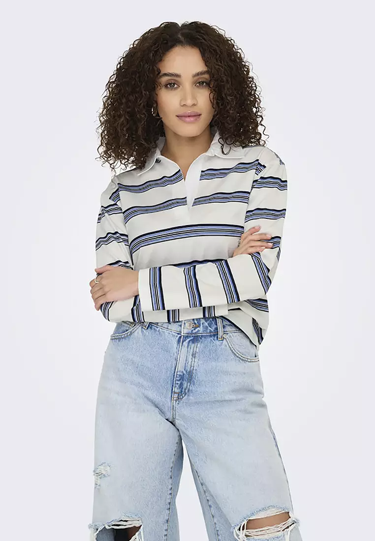 Long Sleeves Polo Jersey Shirt