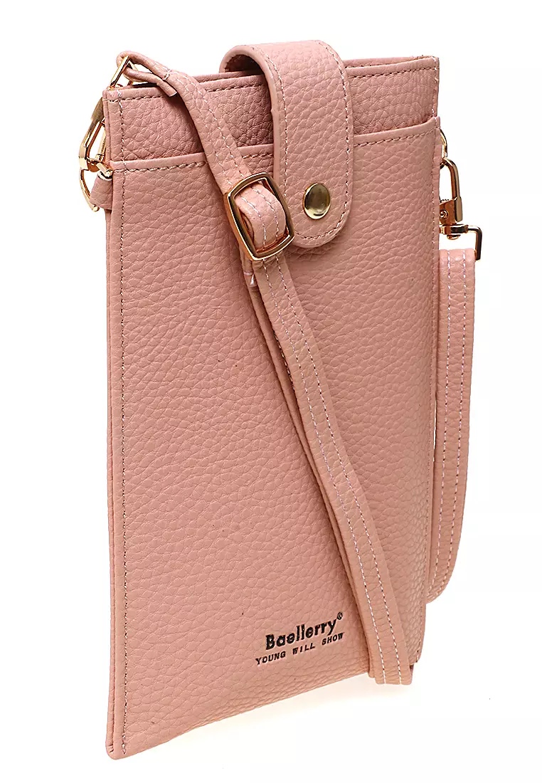 Tas Selempang Wanita Sling Bag Mini Design Dompet Tipis Multifungsi Material Leather Kulit ORIGINAL