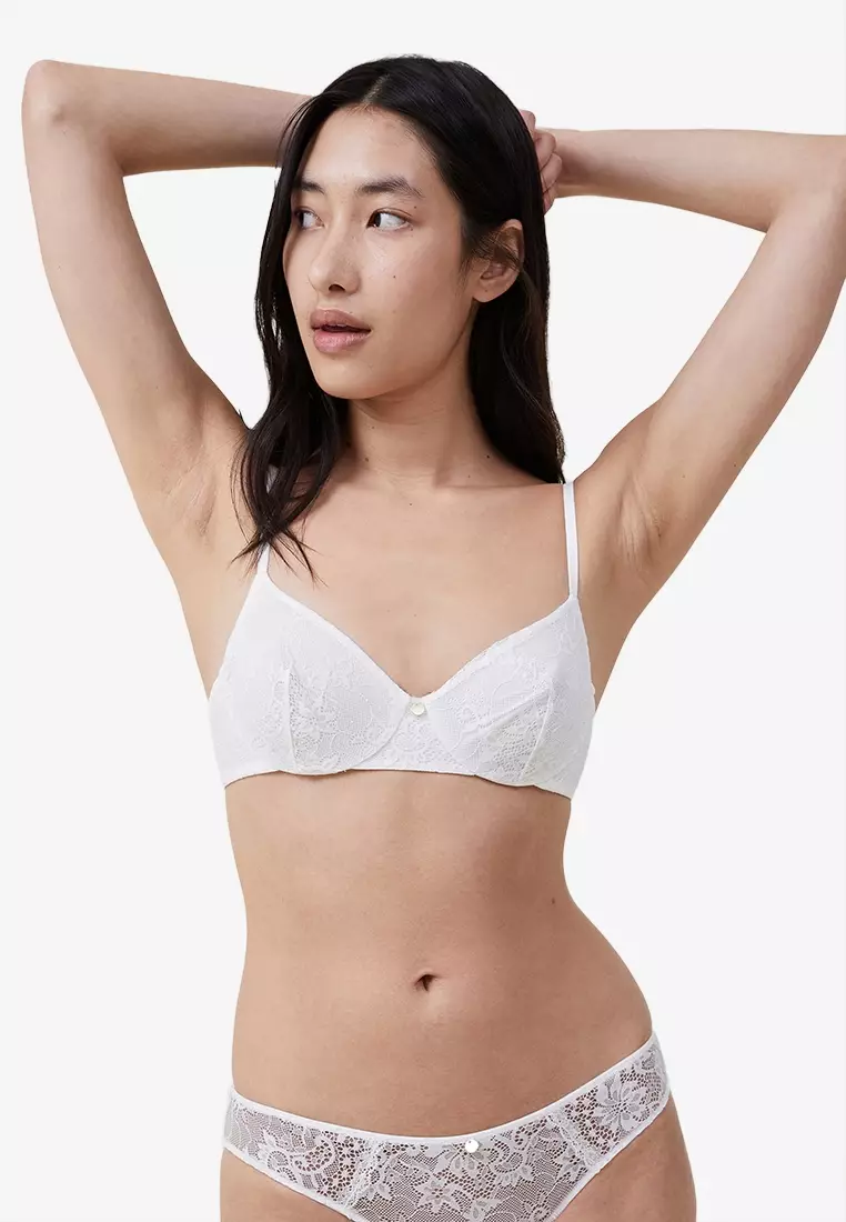 Buy Cotton On Body The Body Lace Underwire Bra 2024 Online