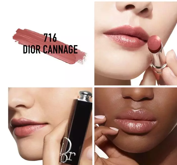 Dior Addict Refillable Shine Lipstick - 716 Dior Cannage