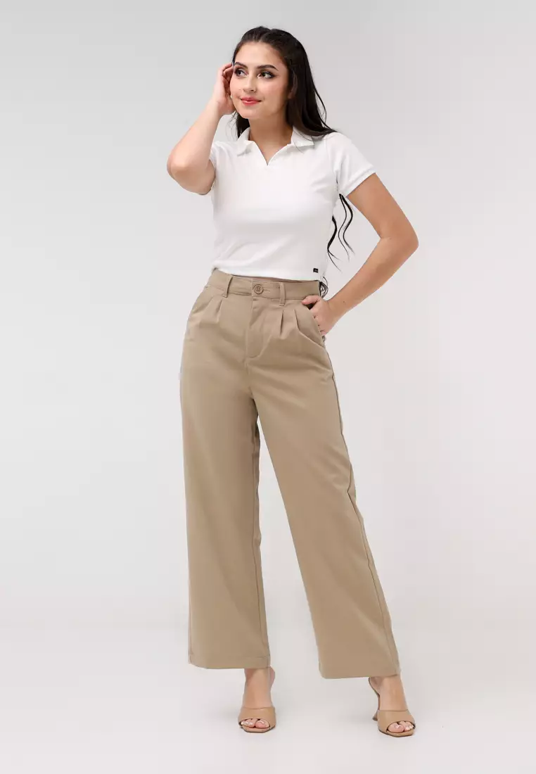 Highwaist Wideleg Trouser