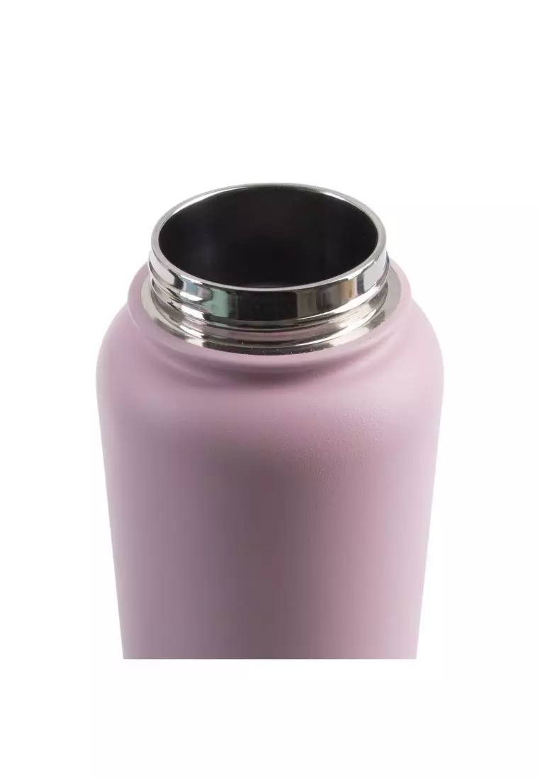 Oasis Stainless Steel Insulated Sports Water Bottle with Screw Cap 1.1L - Carnation