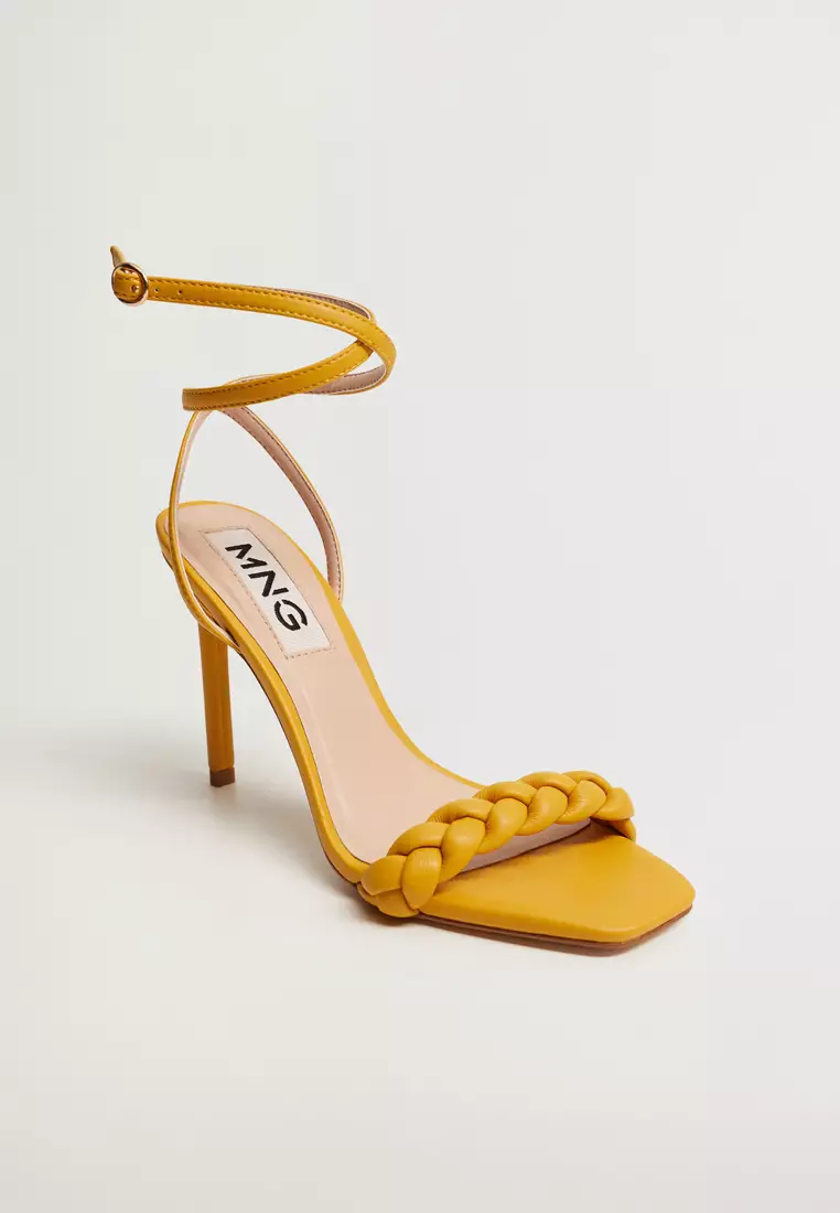 Mango yellow heels store