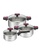 Tefal Tefal Cook & Clip 6 piece Stainless Steel Cookware Set G723S6 G723S674 Induction Stewpot Saucepan Pot pan Kuali Periuk 28131HL5753FE5GS_1
