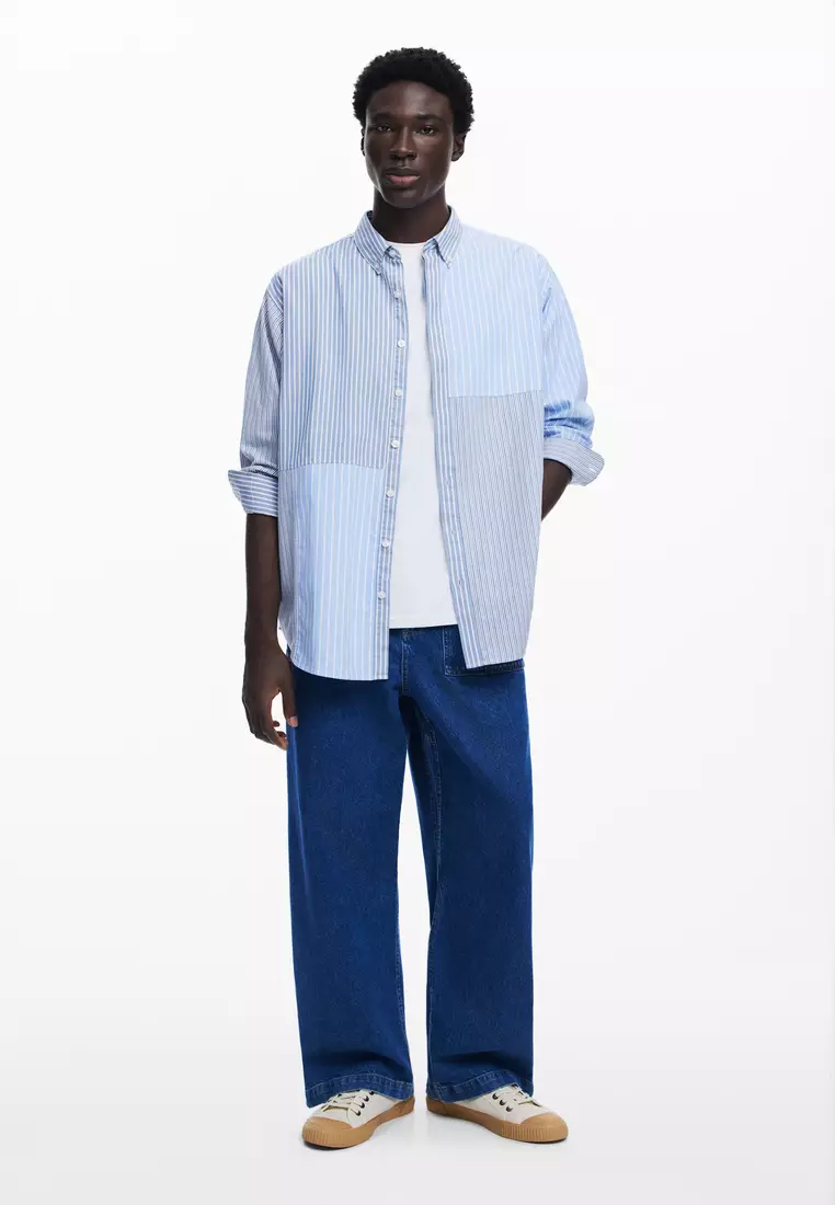 Desigual Man Striped shirt.