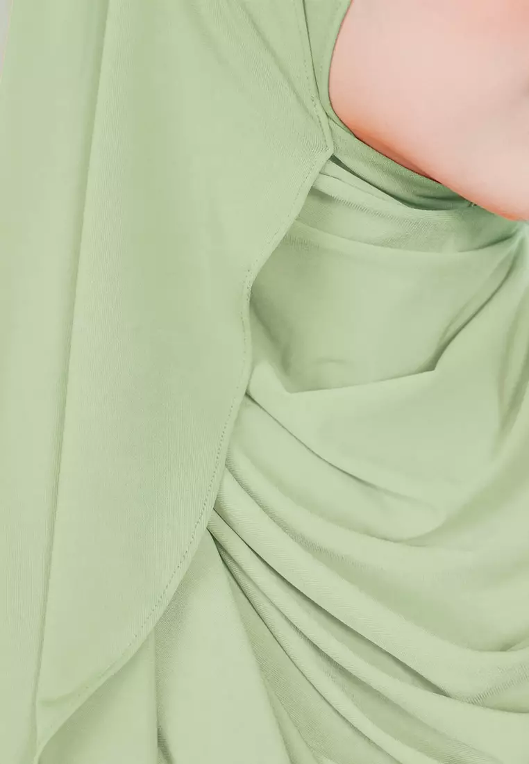 HIJAB INSTAN KELLY - SOFT GREEN