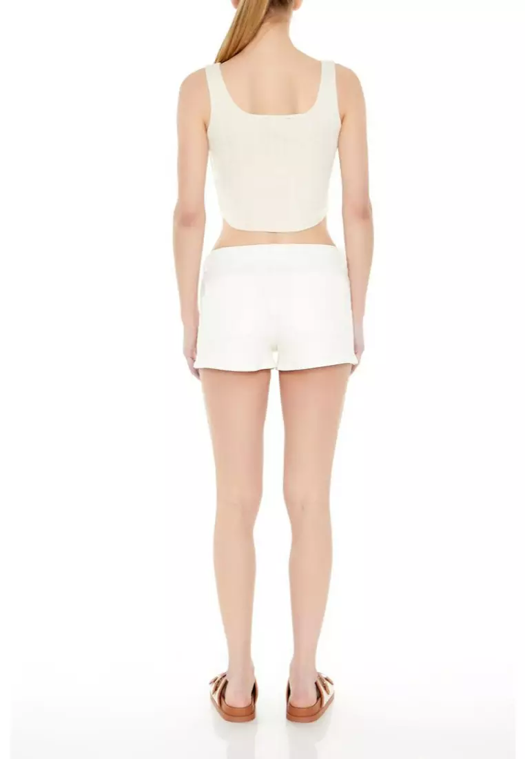 Buy FOREVER 21 Mid-Rise Denim Shorts 2025 Online ZALORA Philippines