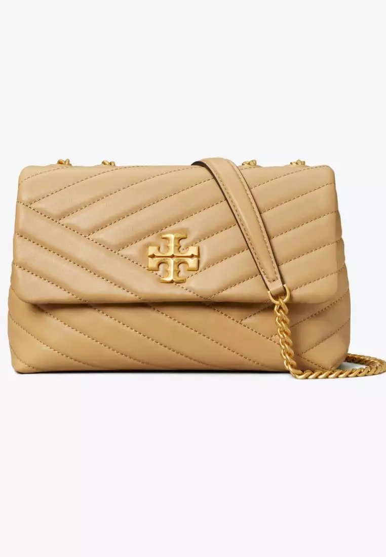Tory Burch Small Kira Chevron Convertible Shoulder Bag Desert Dune