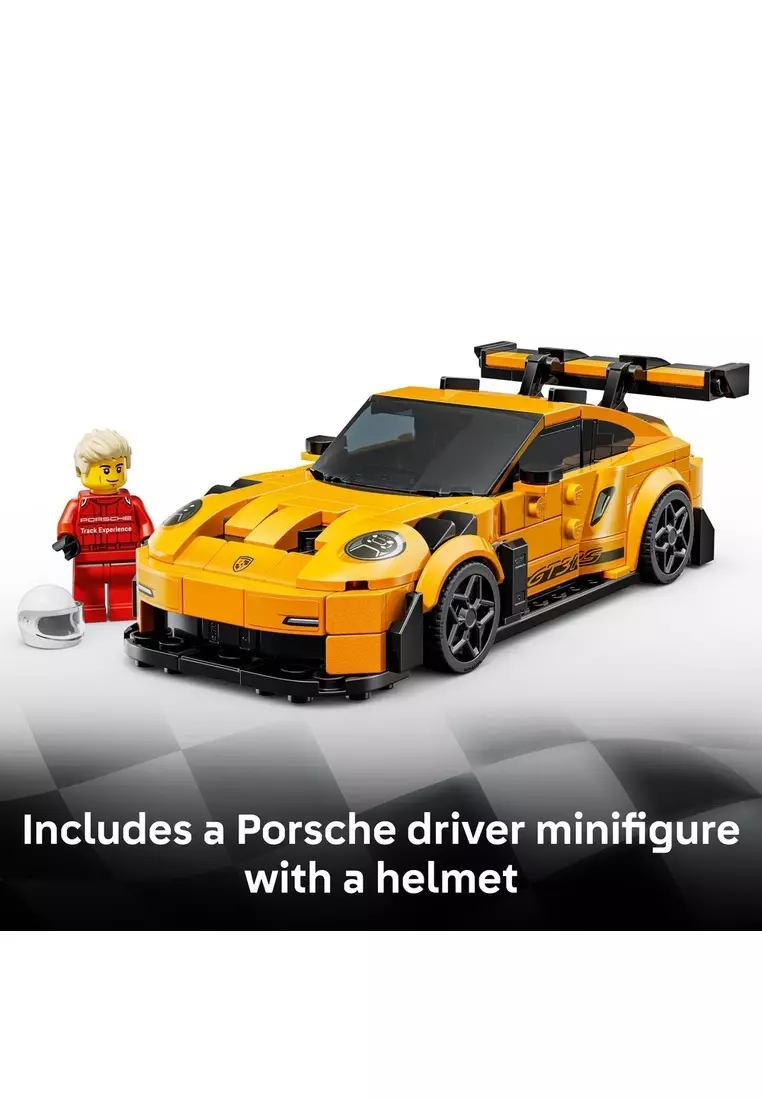 Speed Champions 77239 Porsche 911 GT3 RS Super Car, Age 9+, Building Blocks, 2025 (348pcs)