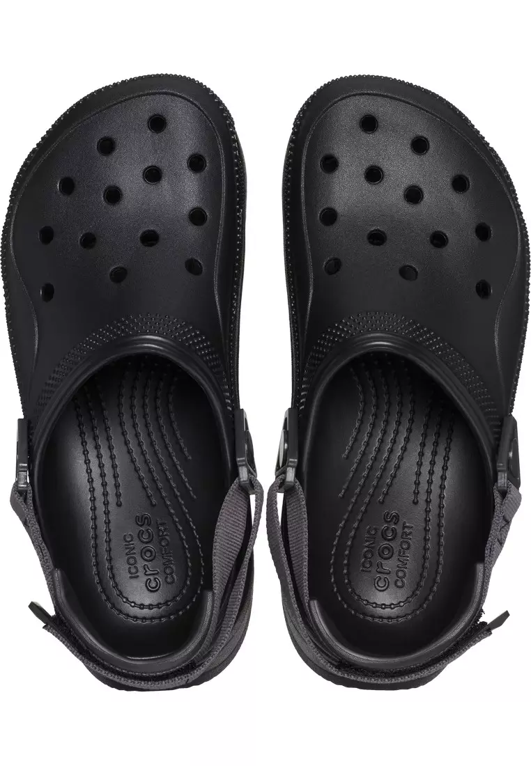 CROCS - 男女皆宜 HIKER 2.0 CLOG - 黑色