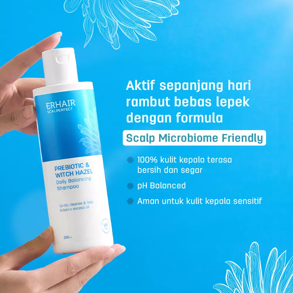 Jual Erha ERHAIR SCALPERFECT Daily Balancing Shampoo 250ml Original