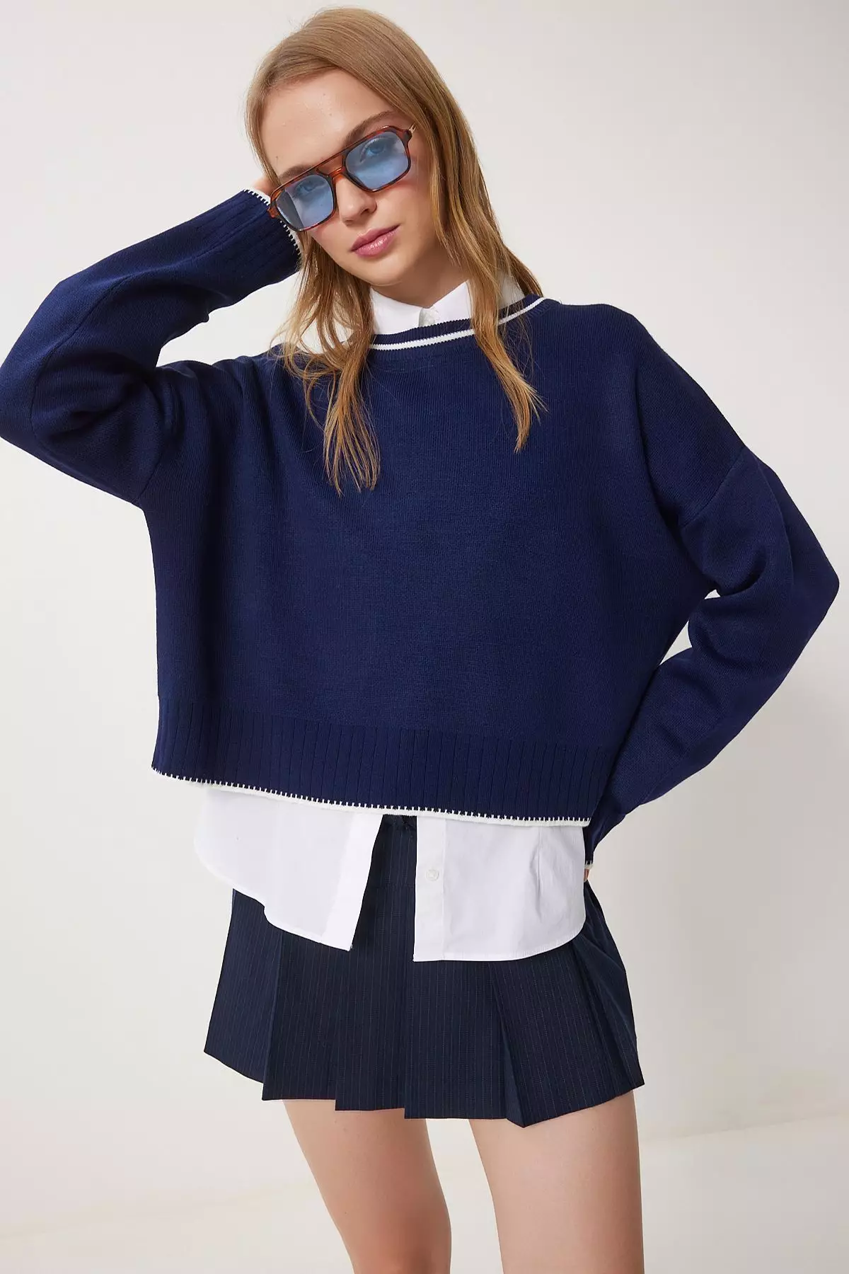 Contrast Trim Jumper