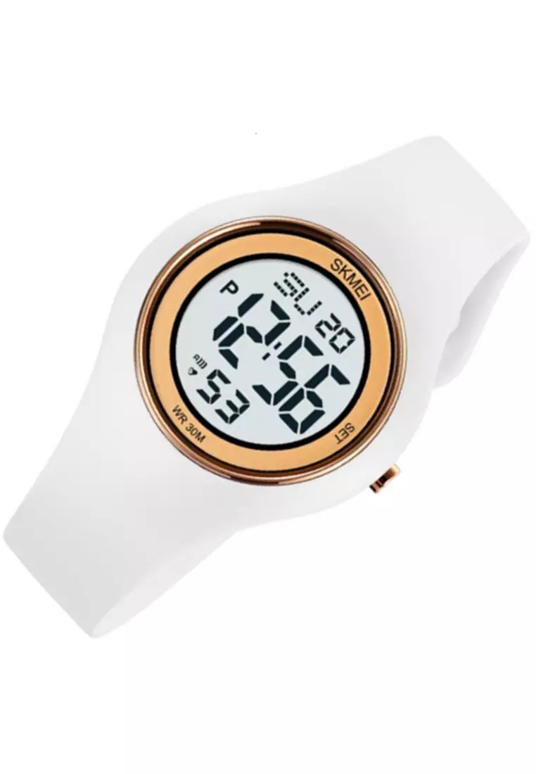 Jam Tangan Digital Pria Waterproof Many Function Strap Tali Material Silicone DV12 ORIGINAL