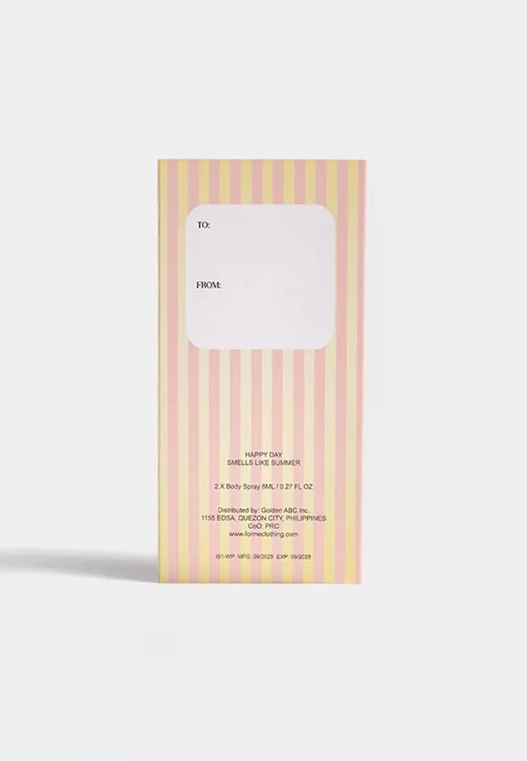 Happy Day Body Spray Duo 8ML