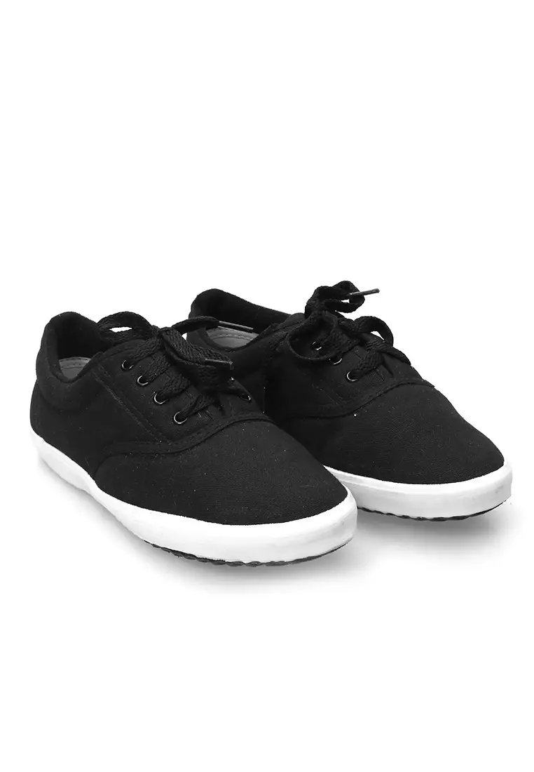 Sepatu PX Style Design Simple Casual - Black
