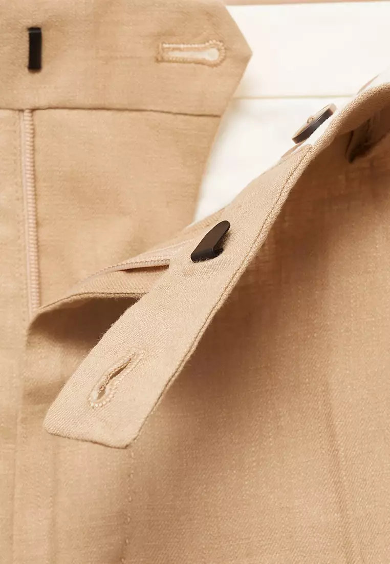 Slim Fit Suit Pants