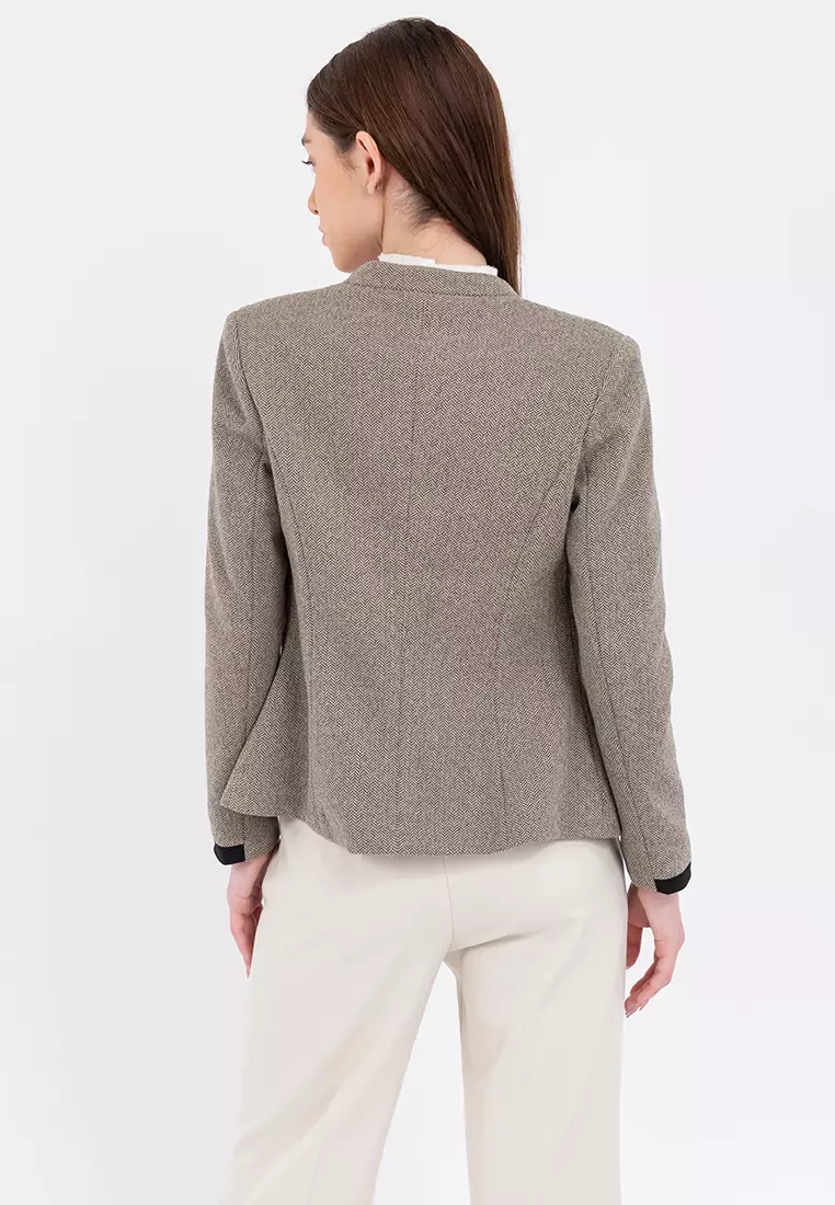 Herringbone Blazer
