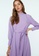 Trendyol purple Belted Dress 78B6DAA0570E88GS_4