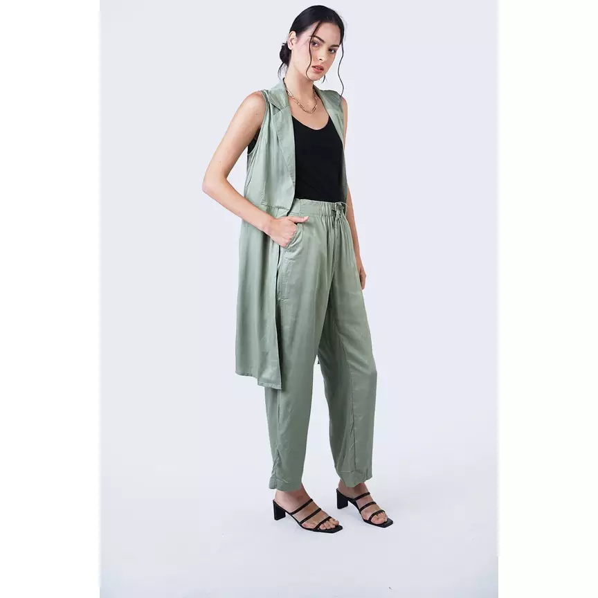 Vest Wanita Bonee Dusty Green