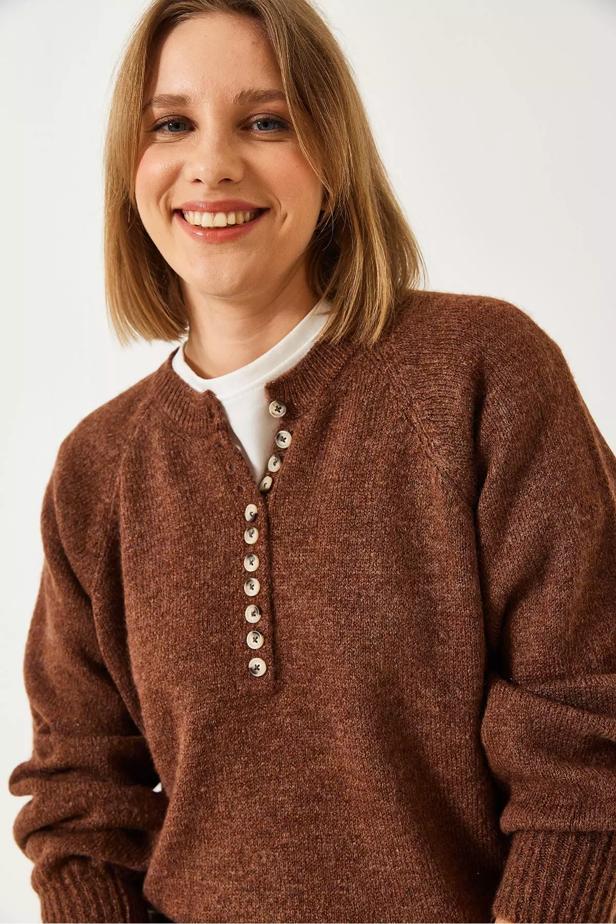 Women's Turtleneck Striped Knitwear Sweater 20223207