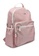NUVEAU pink Contrast Zip Nylon Backpack FAAF3AC199CDE8GS_2