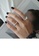 Glamorousky silver 925 Sterling Silver Simple Fashion Twisted Twisted Geometric Adjustable Open Ring C528FAC1CF7CE0GS_4
