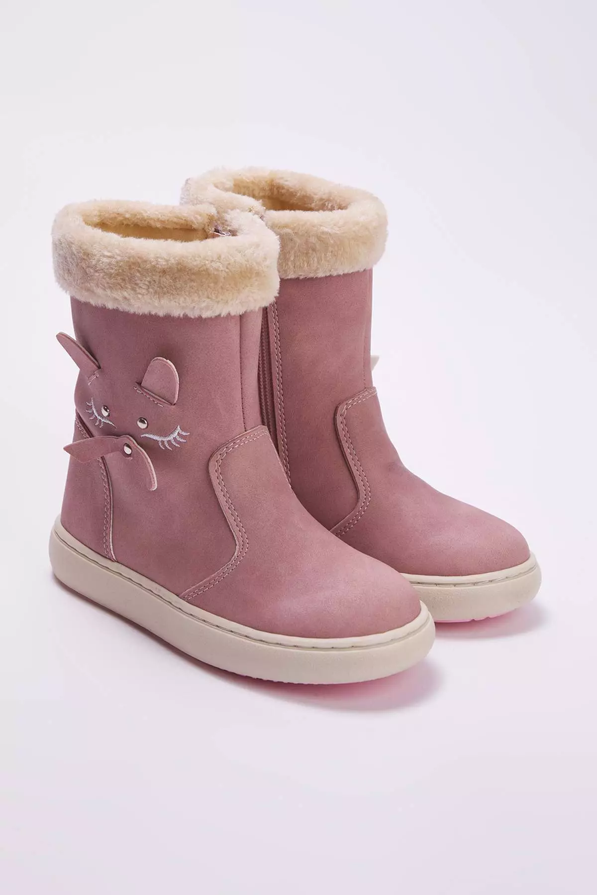 Trendyol Pink Flat Sole Big Girl Kids Boots