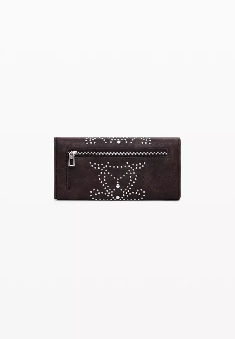 Large studded wallet