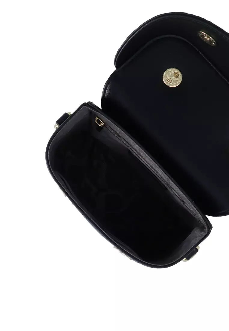 Carlo GEO Mini Vanity Case - Black