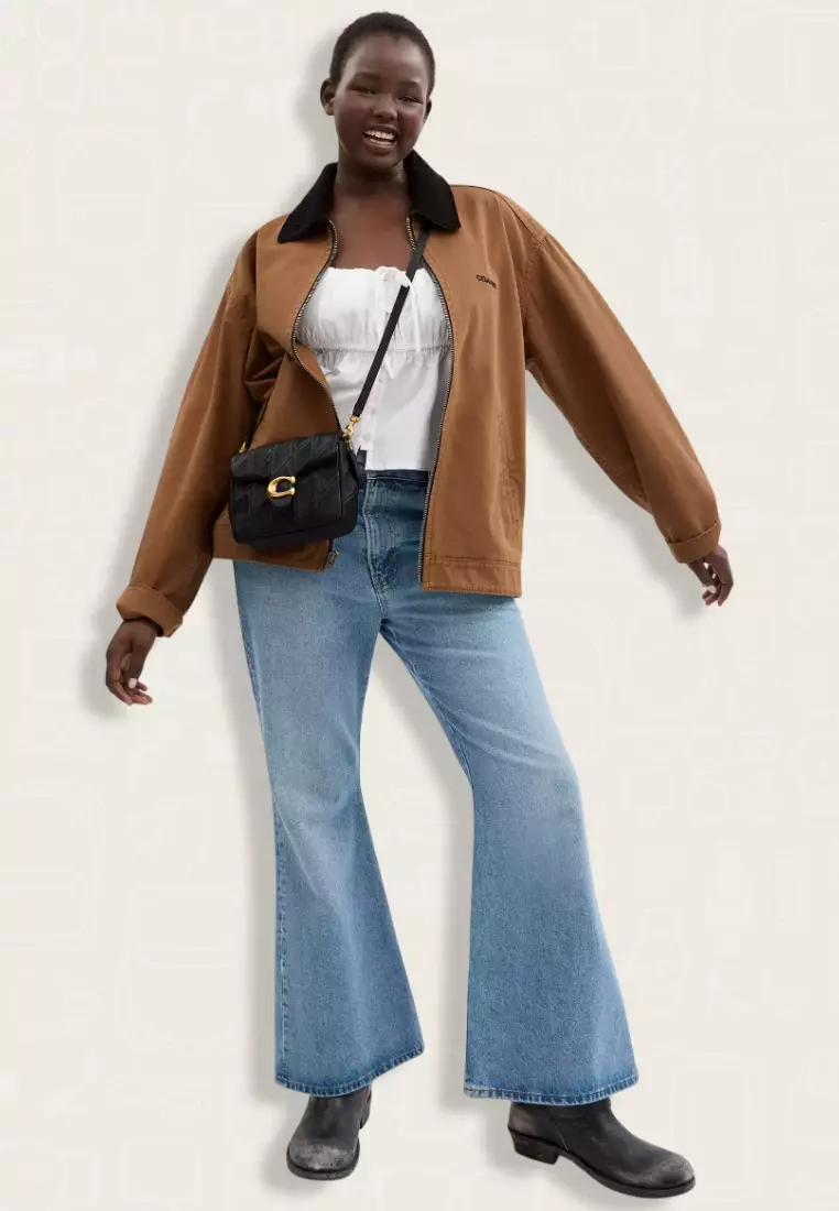 Coach Times Square Tabby Shoulder Bag 17 With Quilting Black