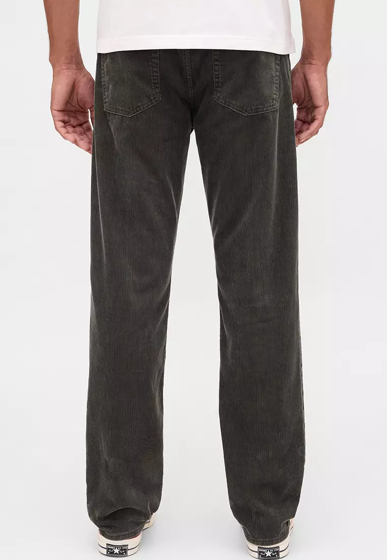 Corduroy Relaxed Straight Pants
