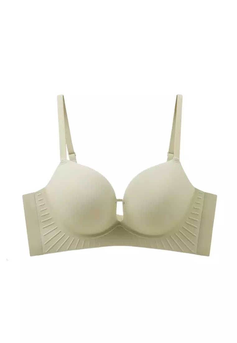 Nisa Seamless Wireless Bra in Green