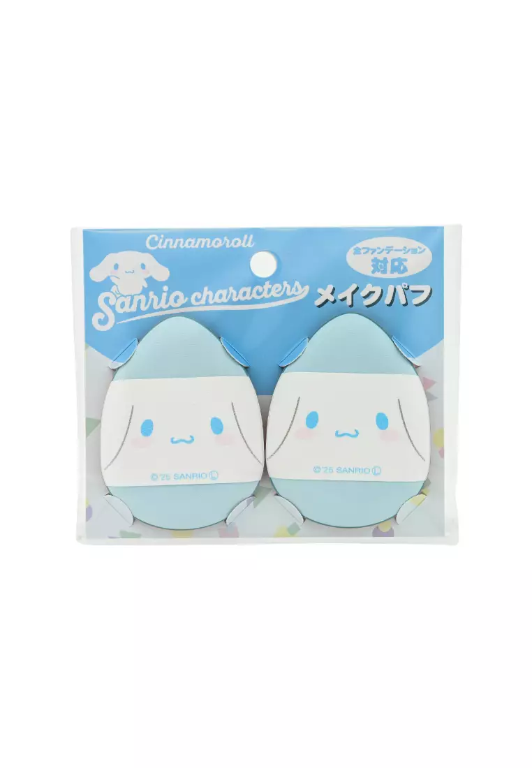 SANRIO Cinnamoroll Makeup Puff Set (2pcs) 2piece