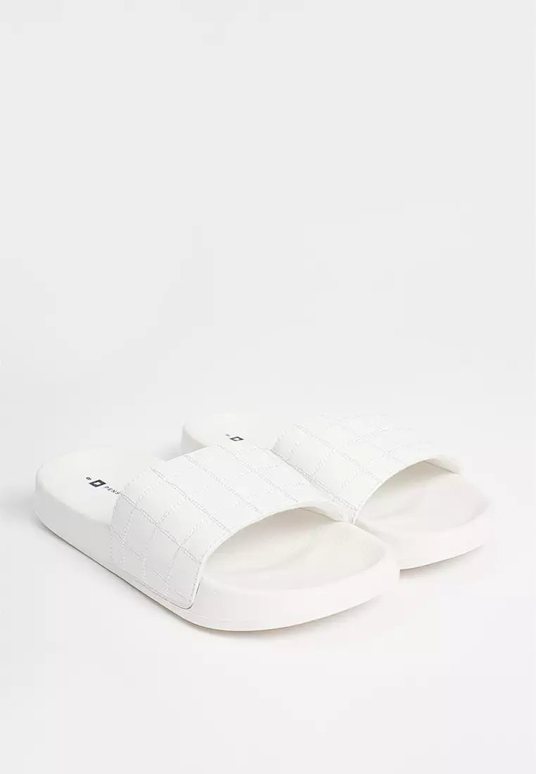 Women's Quilted Band Slides