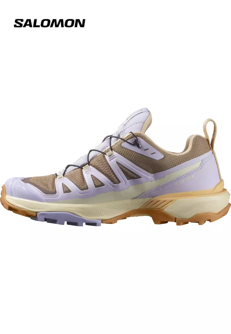 X ULTRA 360 EDGE GTX Women Outdoor Shoes in Raw Umber / Orchid Petal / Peach Quartz