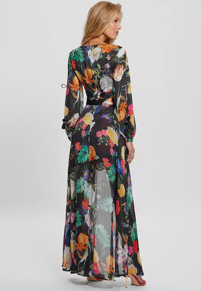 Buy GUESS Long Sleeve Farrah Dress 2024 Online | ZALORA Philippines