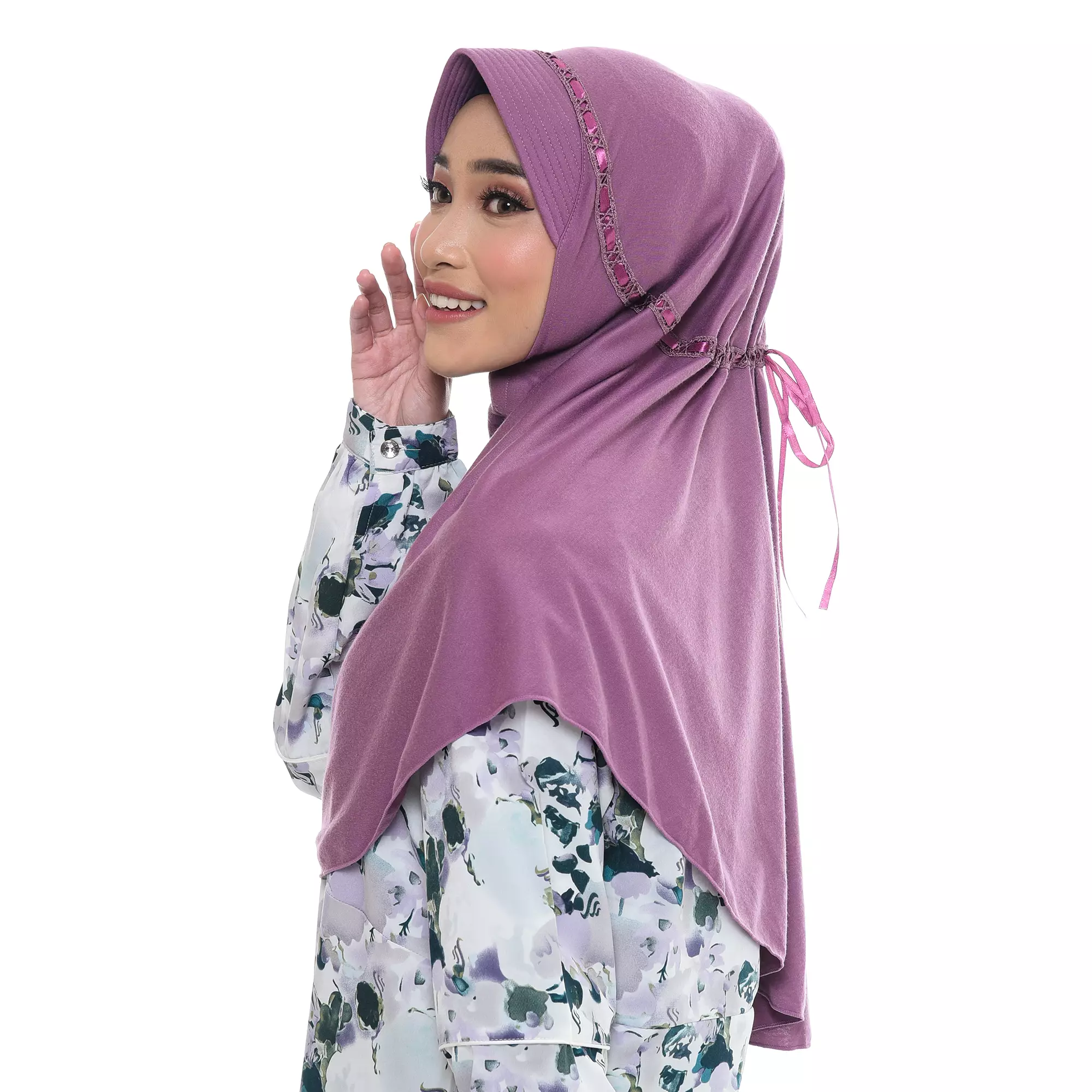 RABBANI - Kerudung Sekolah Instan Hemy KAA S - Lavender