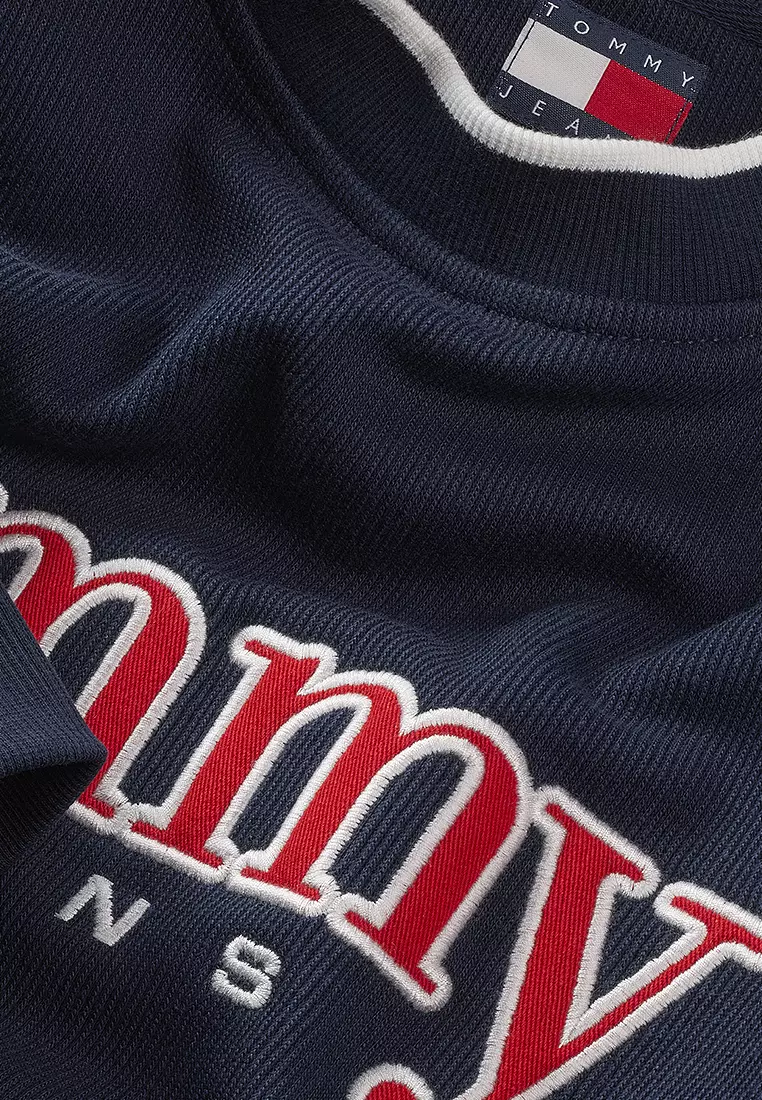 90年代紋理圖案衛衣 - Tommy Jeans