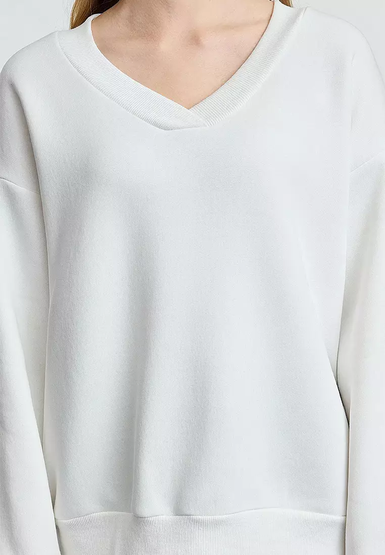 V-neck Sweatshirt