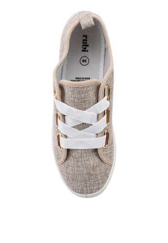 Jual Rubi Penelope Lace Up Plimsoll Original ZALORA 