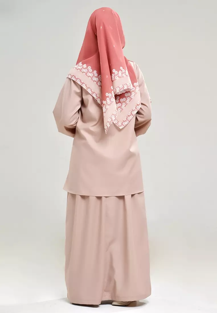 Rabbani - Setelan Tunik Dara Ifana Exclusive Coklat