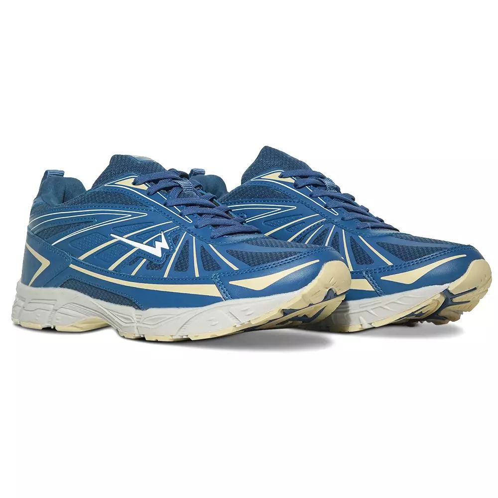 Eagle Sepatu Lari Vibe – BIRU TUA/KREM