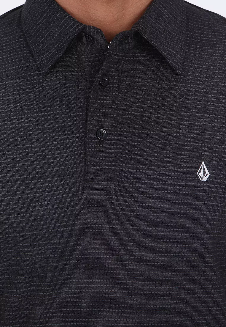 MPL PRESTON SHORT SLEEVE POLO BLACK