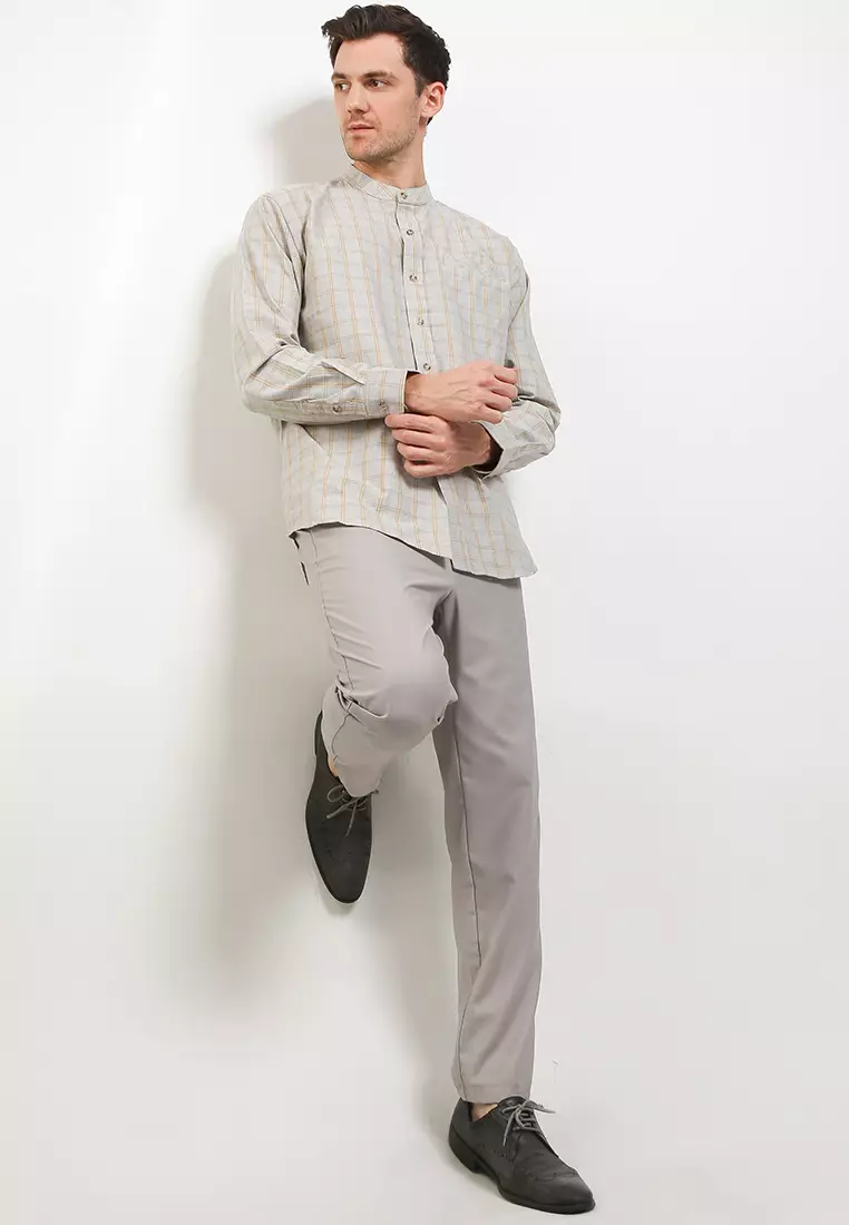 Pale Camel Long Kemeja Koko