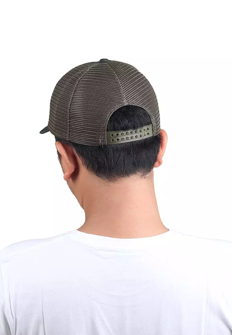 Snapback Topi Trucker Dewasa Hijau Army Snapback 68 Authentic