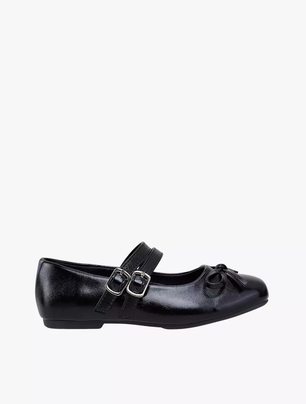 Payless Stella Belle Childrens Leica Toddler MJ Flats - Black_07
