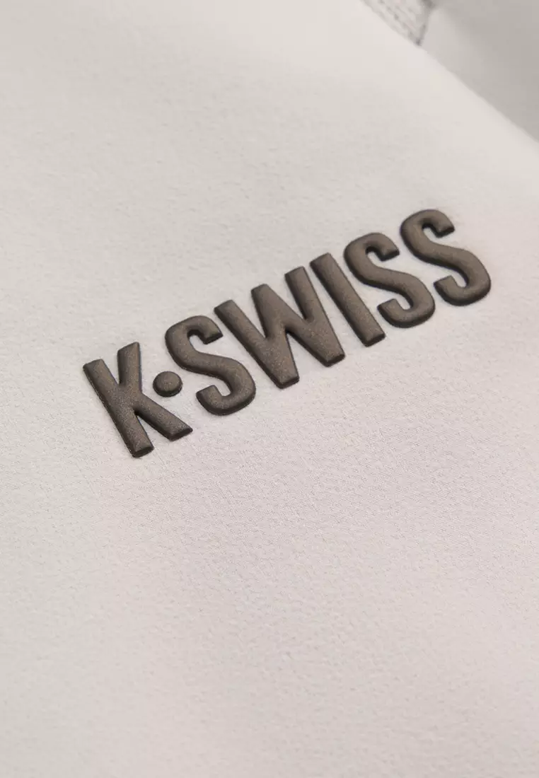 男裝 K-SWISS LOGO 內層磨絨直腳休閒褲