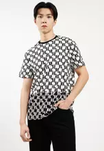 Sketch Monogram Cream/Black